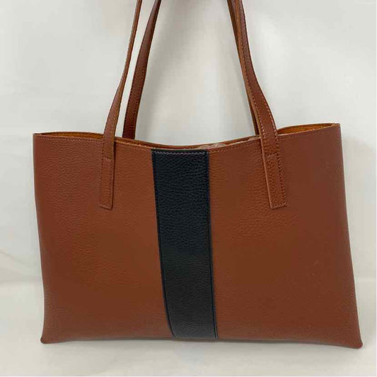 Pre-Owned Vince Camuto Brown Multi faux leather Handbag