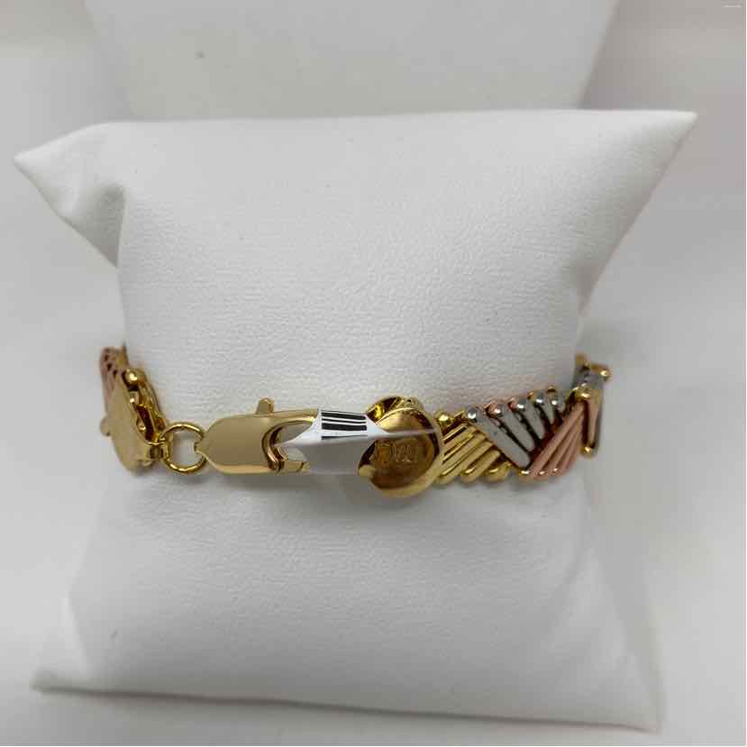 Tri Metal Metal Bracelet