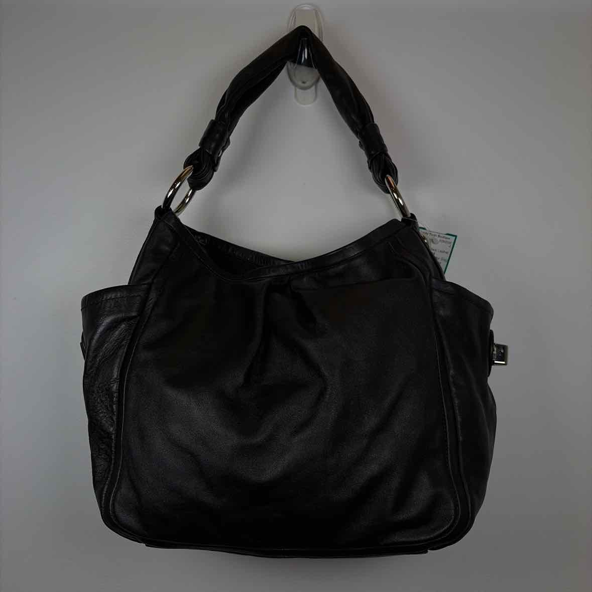 Pre-Owned Coach Black Leather Handbag