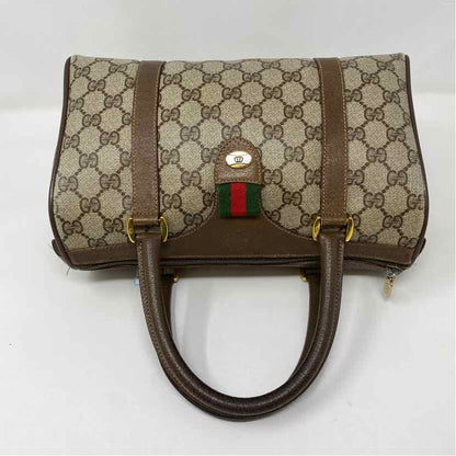 Pre-Owned Gucci Monogram Canvas Designer Handbag