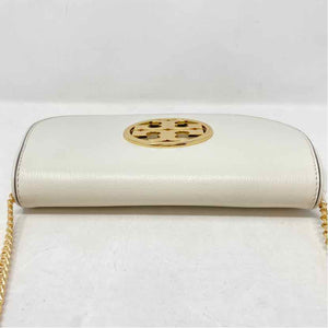 Pre-Owned Tory Burch White Leather Handbag