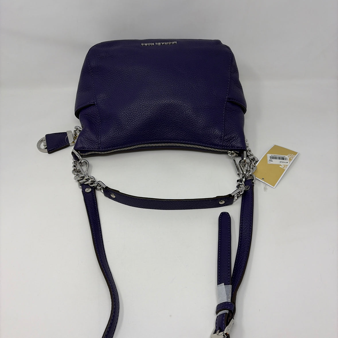 Pre-Owned Michael Kors Purple Leather Handbag