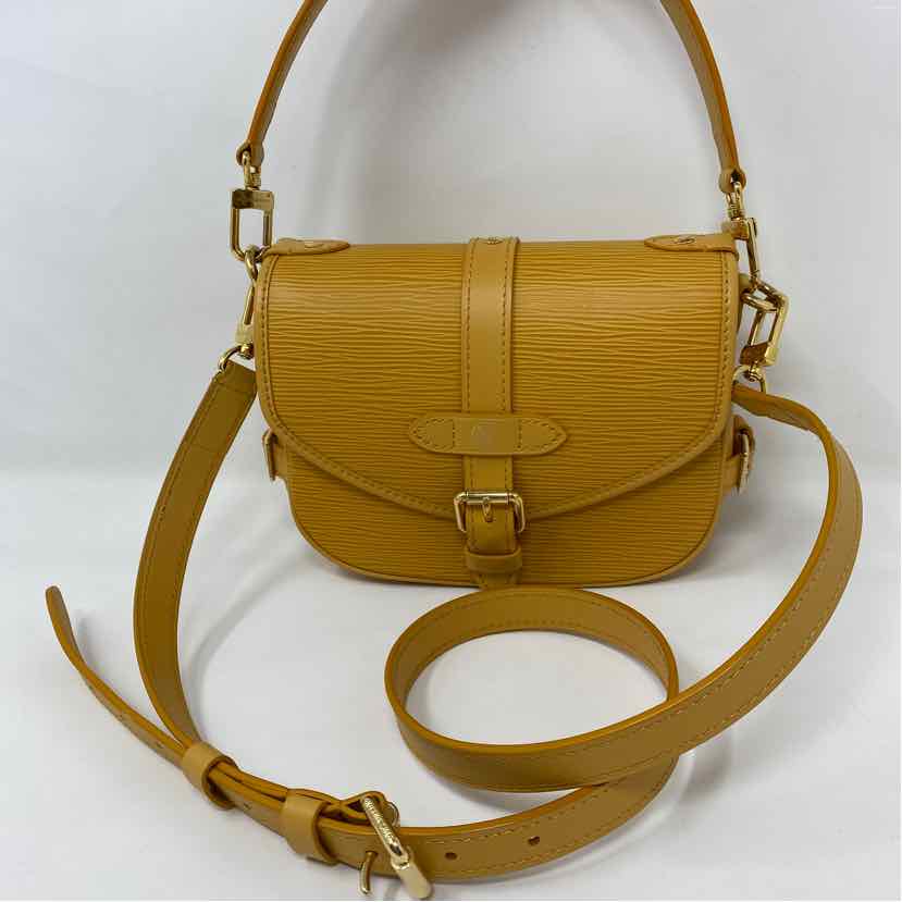 Pre-Owned Louis Vuitton Tan Leather Designer Handbag