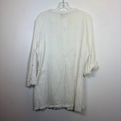 Pre-Owned Size XL St. Tropez White Casual Dress