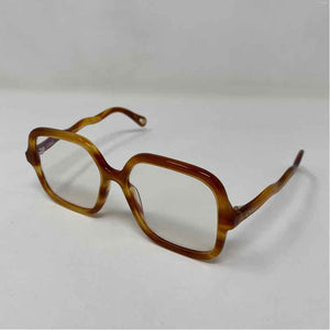 Pre-Owned Chloe Brown Plastic Designer Sunglasses