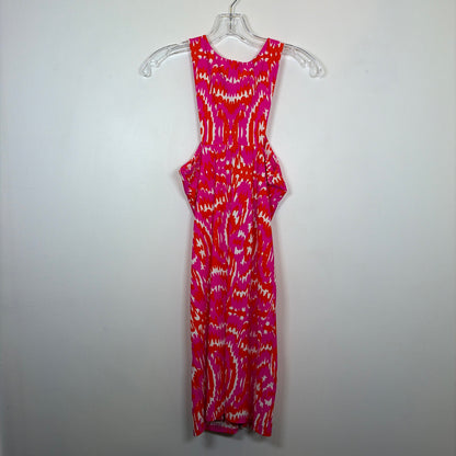 Pre-Owned Size XS Jude Connally Orange/Pink Casual Dress