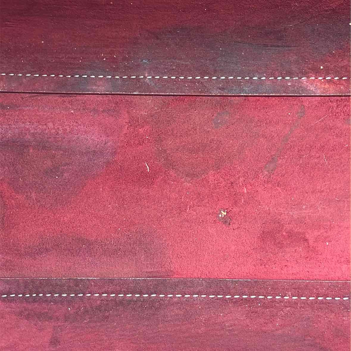 Pre-Owned Staud Burgundy Leather Handbag