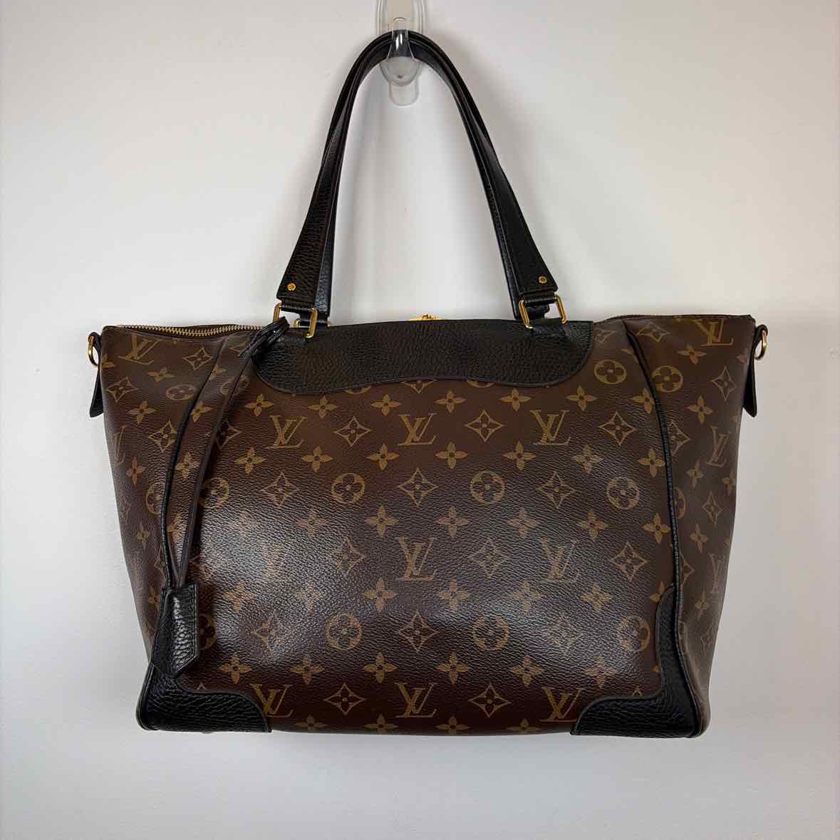 Pre-Owned Louis Vuitton Brown Leather Designer Handbag