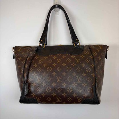 Pre-Owned Louis Vuitton Brown Leather Designer Handbag