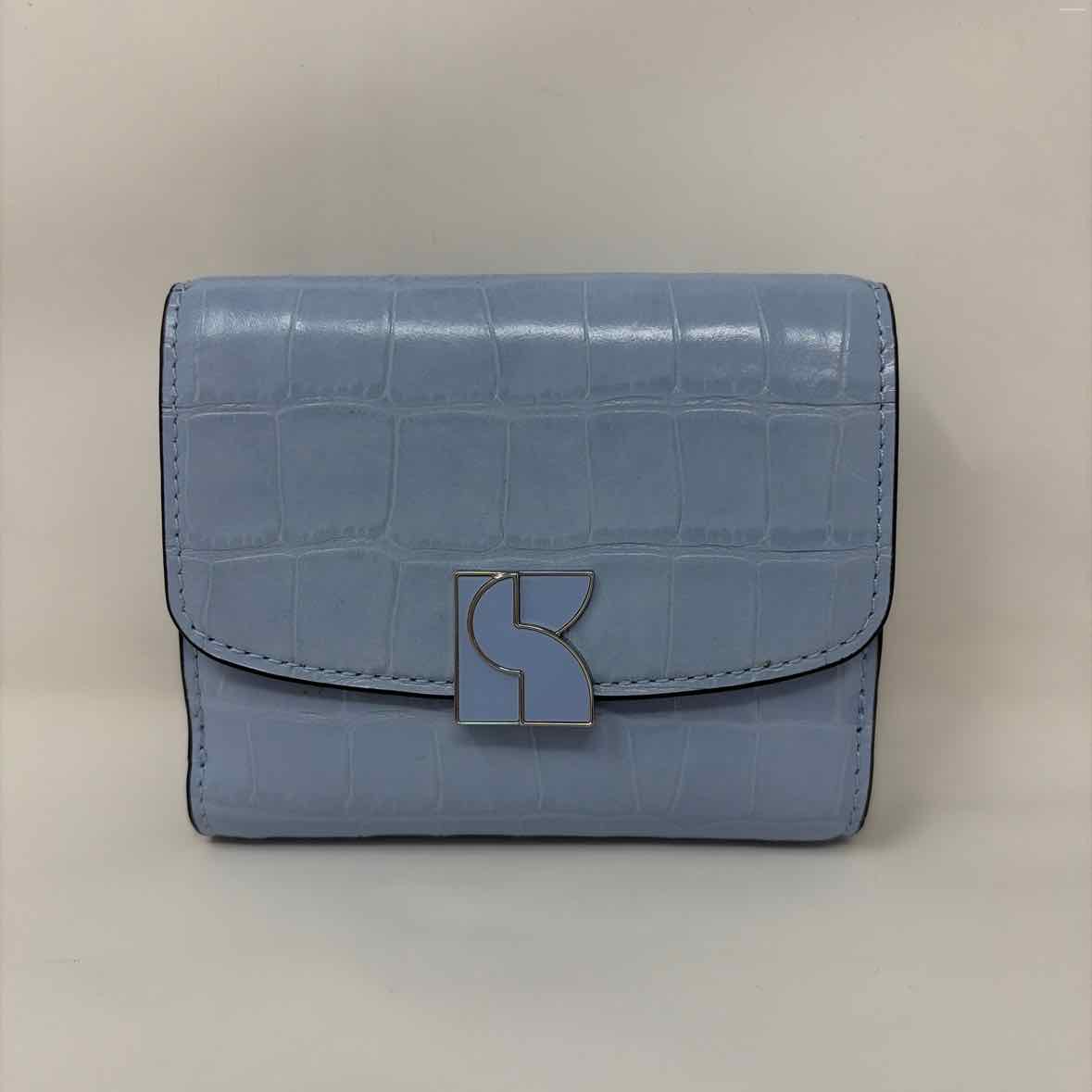 Pre-Owned Kate Spade Light Blue Leather Wallet