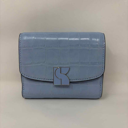 Pre-Owned Kate Spade Light Blue Leather Wallet