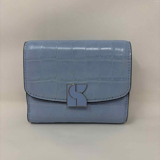 Pre-Owned Kate Spade Light Blue Leather Wallet