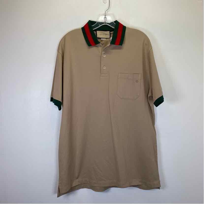 Pre-Owned Gucci Tan Knit Women Size XXXL Designer Clothes