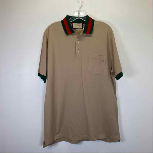 Pre-Owned Gucci Tan Knit Women Size XXXL Designer Clothes