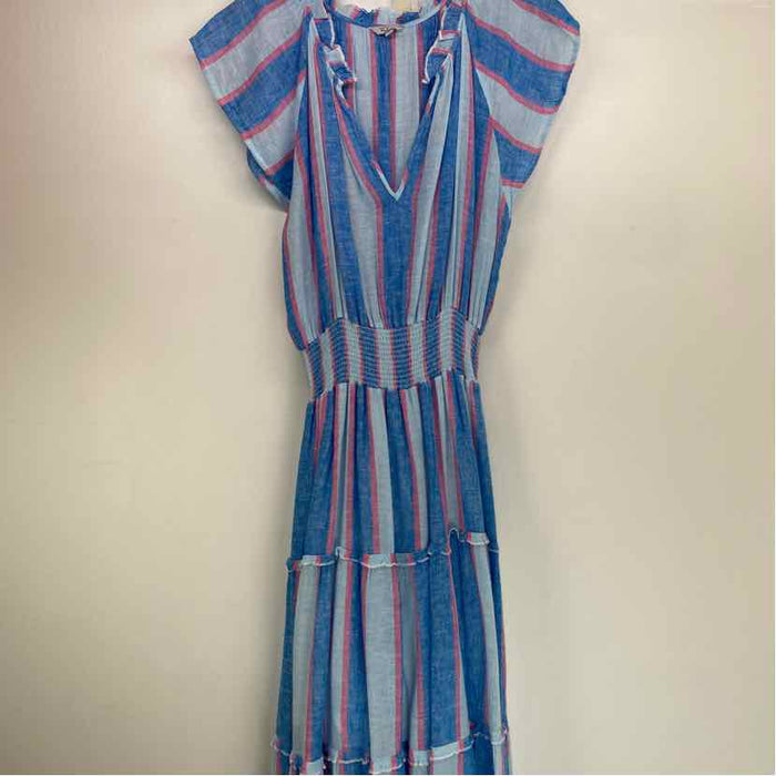 Pre-Owned Size S Rails Blue Multi Casual Dress