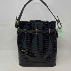 Pre-Owned Boutique Black Leather Handbag