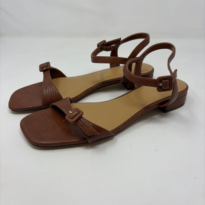 Pre-Owned Shoe Size 9 J Crew Cognac Sandals