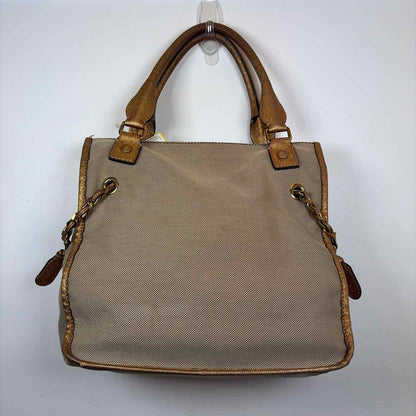 Pre-Owned Chloe Beige Canvas Designer Handbag