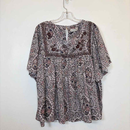 Pre-Owned Size XL Lucky Brand Purple Top