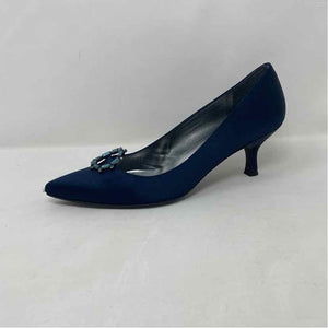 Pre-Owned Shoe Size 8 Stuart Weitzman Navy Heels