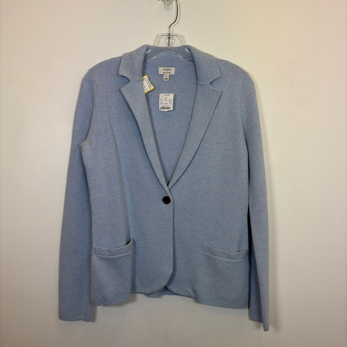 Pre-Owned Size XS J Crew Lt Blue Jacket