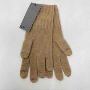 Pre-Owned Boutique Tan Cashmere Gloves