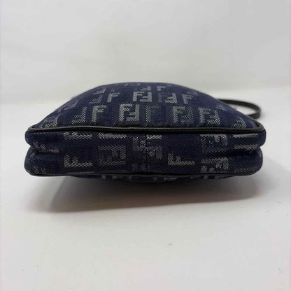 Pre-Owned Fendi Denim Canvas Designer Handbag