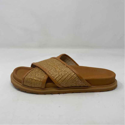 Pre-Owned Shoe Size 8 J McLaughlin Tan Sandals