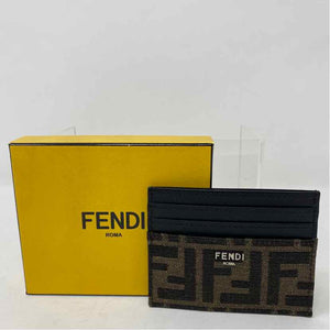 Pre-Owned Fendi Monogram Canvas Designer Wallet