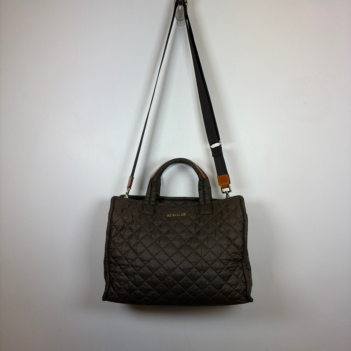 Pre-Owned MZ Wallace Grey Nylon Handbag