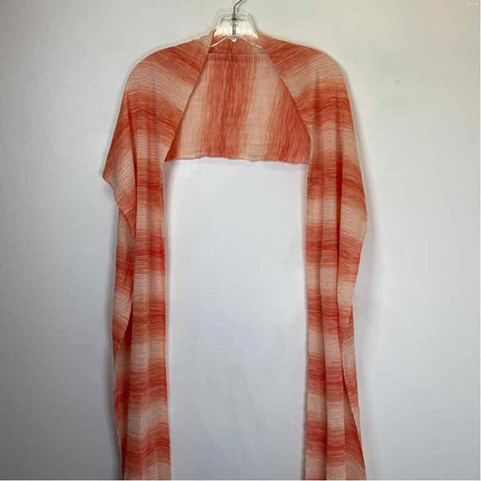 Pre-Owned Missoni Orange Stripe Fabric Women Size One Size Designer Clothes
