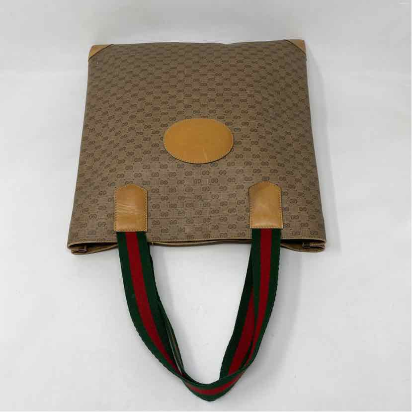 Pre-Owned Gucci Monogram Canvas Designer Handbag