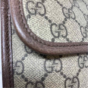 Pre-Owned Gucci Monogram Canvas Designer Handbag