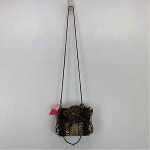 Pre-Owned Boutique Snake Print faux leather Handbag