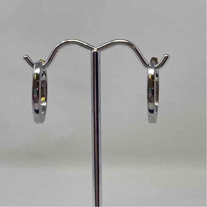 Silver Metal Earrings