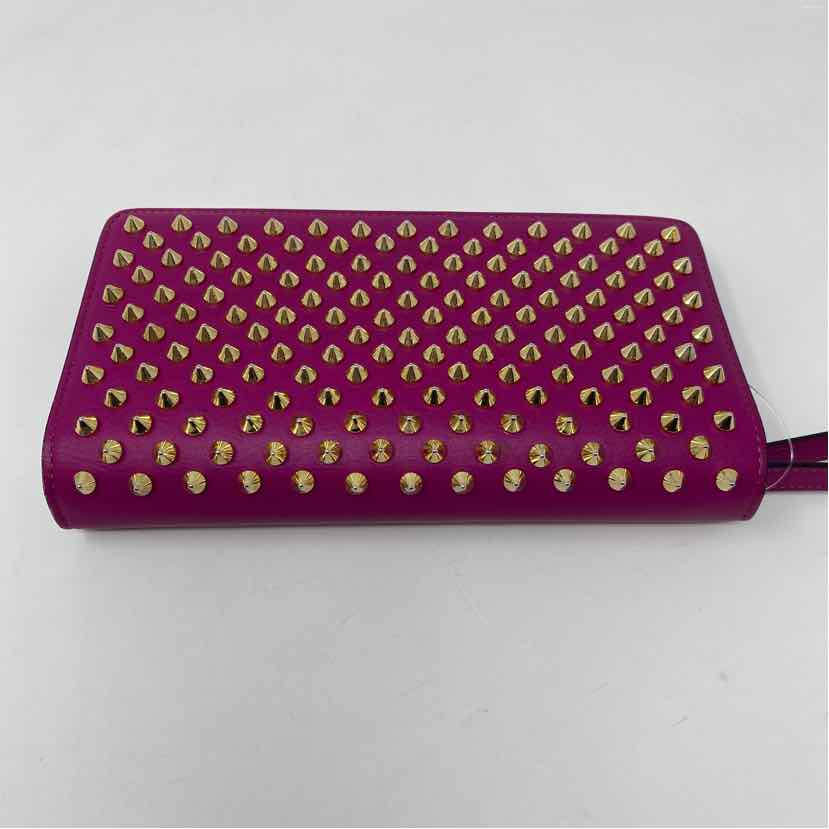 Pre-Owned Christian Louboutin Pink Leather Designer Handbag