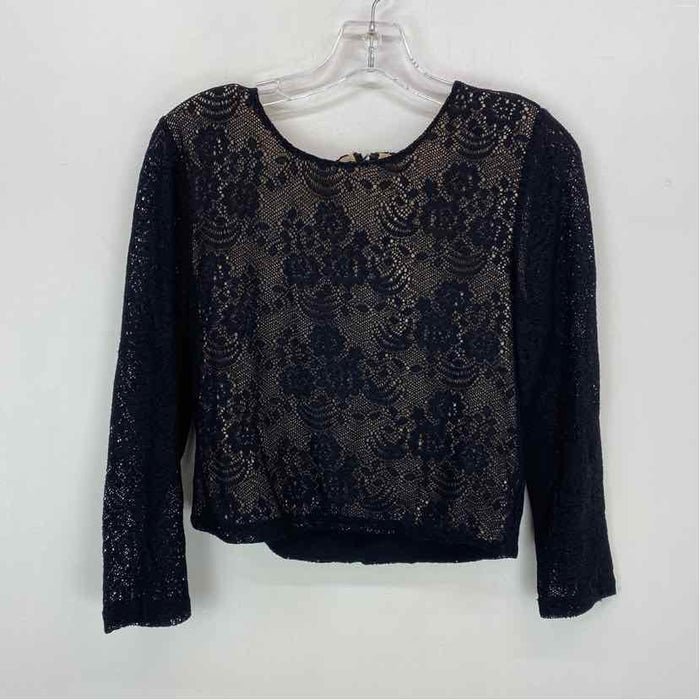 Pre-Owned Size L Alice & Olivia Black Top