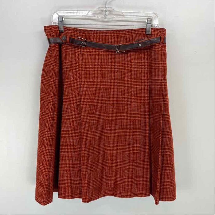 Pre-Owned Size M Boutique Rust Skirt