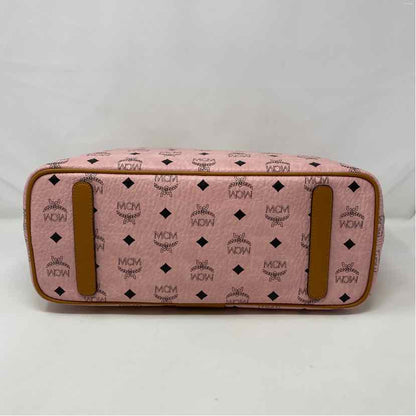 Pre-Owned MCM Pink Leather Designer Handbag