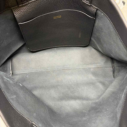 Pre-Owned Cuyana Black Leather Handbag