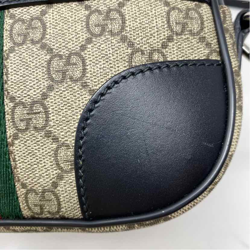 Pre-Owned Gucci Monogram Canvas Designer Handbag