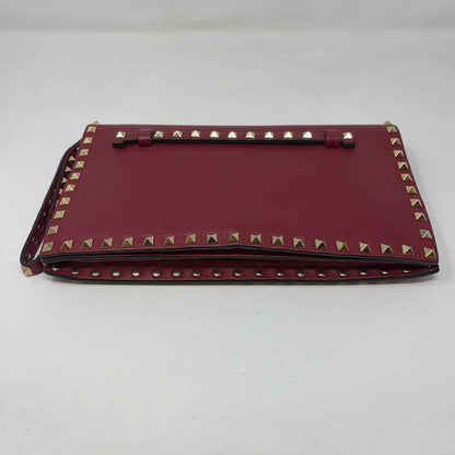 Pre-Owned Valentino Red Leather Designer Handbag