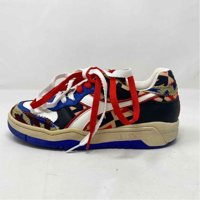 Pre-Owned Shoe Size 7.5 Diadora Geometric Print Sneaker