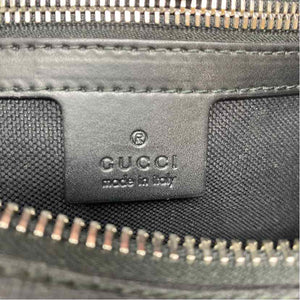 Pre-Owned Gucci Black Canvas Designer Handbag
