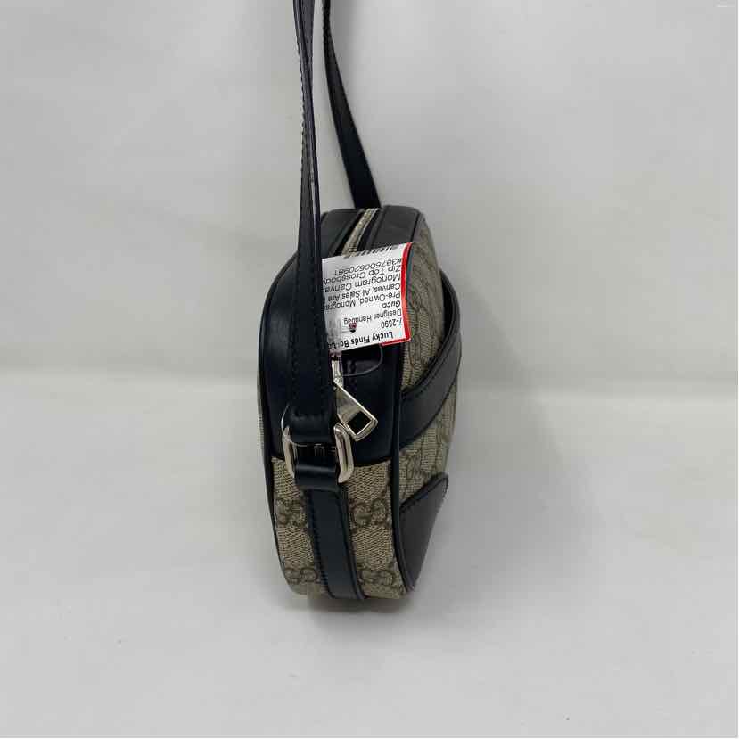 Pre-Owned Gucci Monogram Canvas Designer Handbag