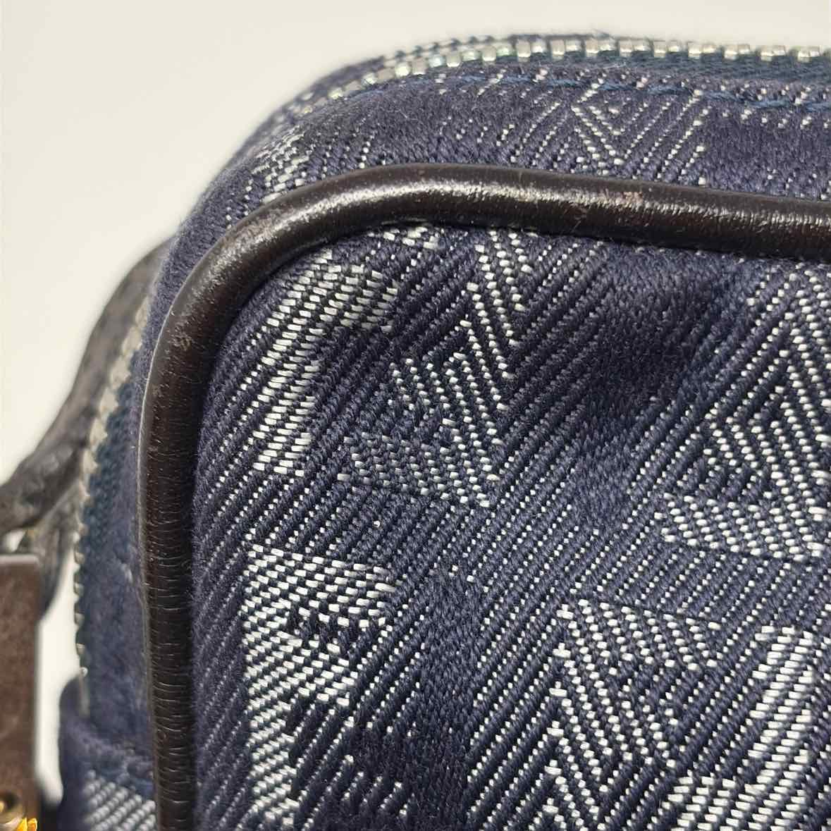 Pre-Owned Fendi Denim Canvas Designer Handbag