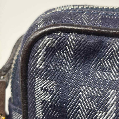 Pre-Owned Fendi Denim Canvas Designer Handbag