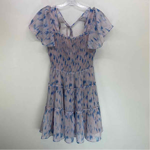 Pre-Owned Size S Storia pINK w/ bLUE Casual Dress