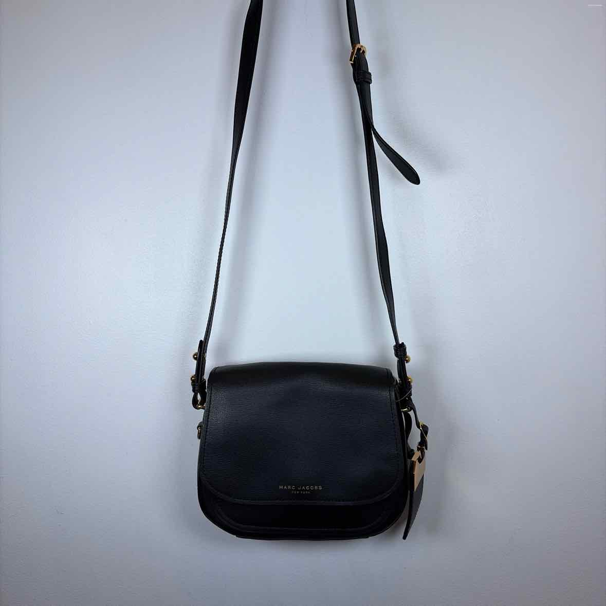 Pre-Owned Marc Jacobs Black Leather Handbag