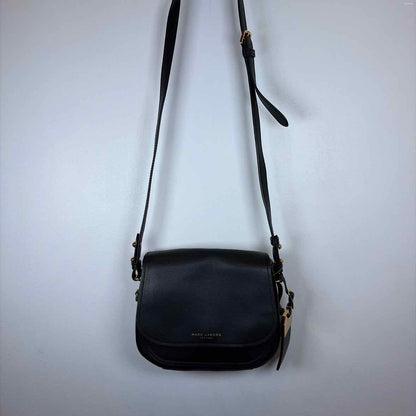 Pre-Owned Marc Jacobs Black Leather Handbag